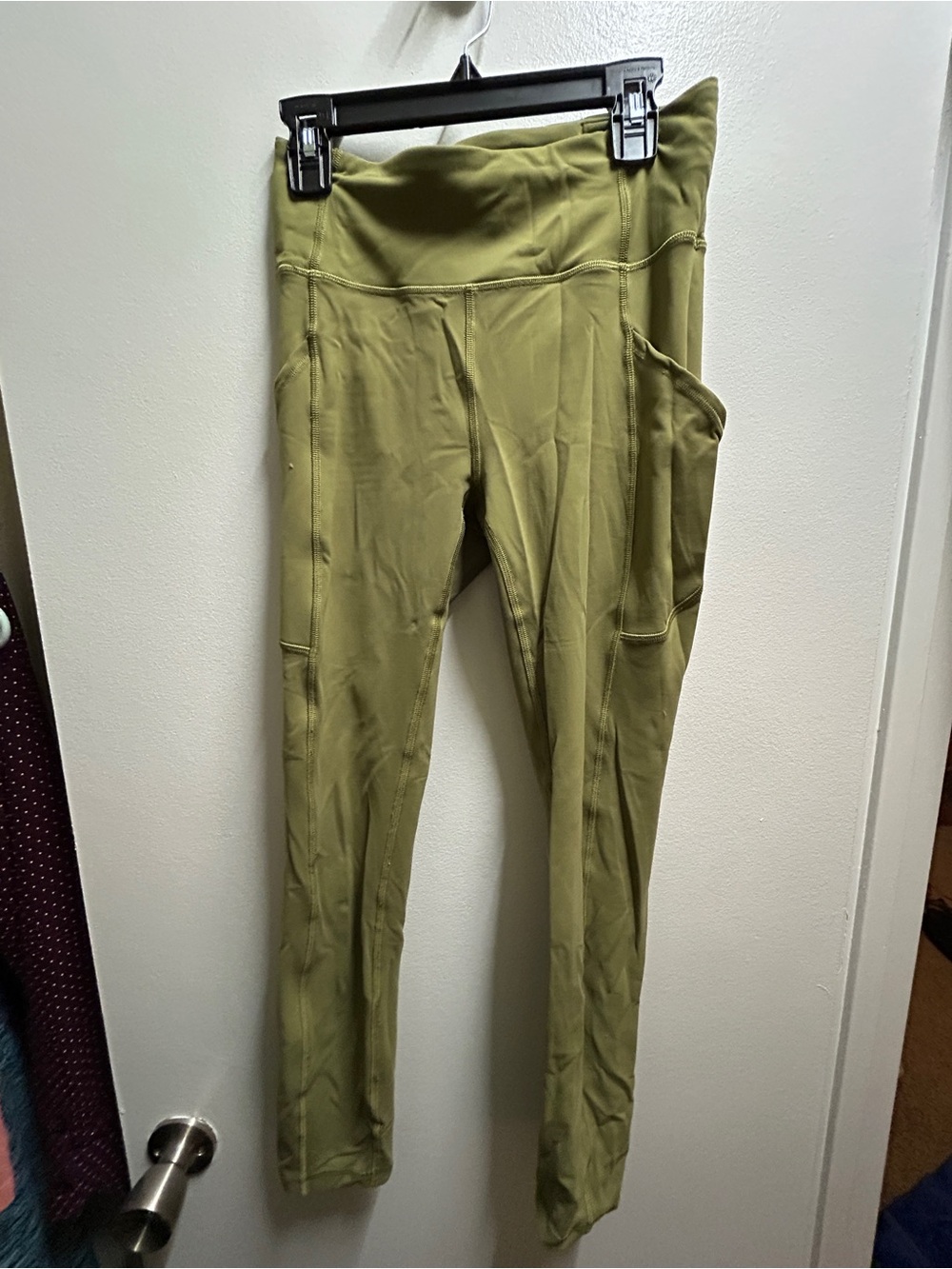 lululemon athletica Olive Green Workout Leggings Size 4